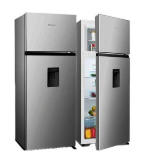 Hisense 270L Top Mounted Double Door Refrigerator Water Dispenser - Silver