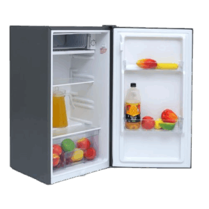 Key Features 120L Gross Bar Refrigerator Color: Silver Glass Shelves Full Width Chiller Dimensions (mm) HxWxD 820x515x543