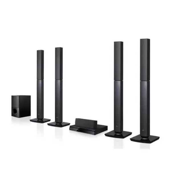 LG 1000W 5.1Ch DVD Home Theatre System, 4 Tall Boy