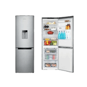 Hisense refrigerators have a stylish exterior and spacious interior with multiple compartments to store products.