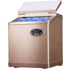 Ice Maker Machine Commercial Big, Portable Ice Cube Maker Countertop, Self-Cleaning Easy To Use Ideal For Coffee Shop Home Kitchen Office Restaurant Bar