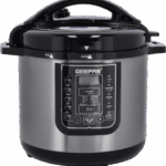 GEEPAS 12L Digital Multi Cooker | Pressure cooker, 4 digital LED display | 14 Smart Cooking Programs With One Touch , Auto Shut off Function | Ideal for Rice Meat bean vegetable Soup |Detachable Inner Lid, 1600.0 W GMC35030 Silver/Black.