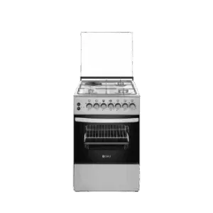 Product details 50 X 50cm 3 Gas Burner + 1 Electric Plate Premium Cooker with Electric Oven – Stainless Steel – Made in Turkey (3YR WRTY) Experience the perfect combination of style, durability, and performance with the SPJ 3 Gas Burner + 1 Electric Plate Cooker – a premium quality appliance made in Turkey, designed for modern kitchens and serious home chefs. Crafted with a full stainless steel body, this cooker not only adds a sleek, polished look to your kitchen but also offers unmatched resistance to rust, stains, and heat damage – ensuring long-lasting performance and effortless cleaning. Whether you're preparing family meals or hosting guests, this SPJ cooker delivers efficiency and flexibility, featuring three high-performance gas burners, one electric hot plate, and a spacious gas oven with a glass door and interior lighting for convenient baking and roasting. Key Features: ✅ Premium Turkish-Made Quality – Manufactured to high European standards for superior reliability and durability. ✅ Stainless Steel Finish – Sleek, rust-resistant body that’s easy to clean and stylish in any kitchen. ✅ 3 Gas Burners + 1 Electric Plate – Enjoy the flexibility of gas and electric cooking on a single appliance. ✅ Spacious Gas Oven – Even heat distribution with an oven light and viewing window for convenient monitoring. ✅ Glass Lid & Control Panel – Tempered glass top doubles as a splash guard and adds to its elegant design. ✅ Easy-to-Use Knob Controls – Smooth-turn knobs for precise flame and oven temperature regulation. ✅ Built-in Safety Features – Flame failure device ensures peace of mind in case the flame goes out unexpectedly. ✅ Energy Efficient – Designed to consume less gas while providing optimal performance. Why Choose SPJ? SPJ is a trusted premium brand known for its innovative, long-lasting home appliances. With this gas cooker, you’re investing in quality craftsmanship, elegant design, and reliable performance — a perfect fit for any modern kitchen. Ideal for: Home kitchens, small restaurants, apartments, or anyone seeking a dependable, high-quality cooking appliance. Specifications Key Features Brand: SPJ Origin: Made in Turkey Body Material: Full Stainless Steel Number of Burners: 3 Gas + 1 Electric Plate Oven Type: Electric Control: Manual Knobs Oven Viewing Window: Yes Safety Features: Flame Failure Device Lid: Tempered Glass Top Cover Color: Silver/Black Installation Type: Freestanding
