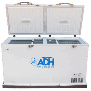 ADH BD 500L Deep Freezer – White This deep freezer has an elegant design. When it comes to the convenience of this deep freezer, is available with at least one wore-basket to organize the content correctly. With the help of cardboard boxes, you can separate out different types of food materials. This deep freezer is Easy and simple operation, It has clear operation status, more efficient and stable. The whole machine has few wearing parts. KEY FEATURES Brand: ADH Capacity: 500 Liters Easy-to-clean interior Fast Freezing Function High-Efficiency Compressor 220v-240v White Fast Freezing Function High-Efficiency Compressor 1-year warranty on both compressor and cabin
