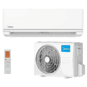 Midea 9,000 BTU Wall Split Air Conditioner | MSAF-09CRN1-QB6 Key Features: Powerful 9,000 BTU Cooling Ideal for bedrooms, offices, and small living areas up to 25 square meters. Energy Efficient Equipped with energy-saving technology to help reduce electricity bills. Quiet Operation Ultra-silent indoor unit ensures peaceful cooling, even while sleeping. Fast Cooling Function Rapidly cools down the room with Turbo Mode. Air Purification Filter Removes dust and impurities for healthier indoor air. Dehumidification Mode Keeps humidity levels in check during the rainy season. Sleep Mode Automatically adjusts temperature for a more comfortable night’s rest. Modern, Wall-Mounted Design Stylish and space-saving, perfect for modern interiors. Remote Control Included Full control of temperature, fan speed, and mode settings at your fingertips. Specifications: Midea AC MSAF-09CRN1 Low-cost air conditioning specifically for tropical and coastal areas because of its fast, safe and durable cooling. Super Cool 17 ° C fast cooling with 1 button only, so no need to waiting too long. Prime Guard™: The anti-rust coating, Gold Fin, on the evaporator and condenser is the best protection for a long last using.  LED Display: Displays a temperature indicator on the indoor of air conditioner for an easy temperature adjustment in your room. 9,000 Capacity (Btu/h) Power Supply (W) White Color 1HP Capacity Streamlined Design Comfort: Faster Cooling High-Density Filter Auto Restart Turbo Sleep Mode 2-way draining Louvre Position Memory Refrigerant Leakage Detect Category: Air Conditioner 