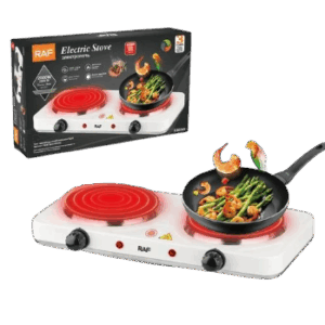 Key Features Electric Hot plate Stove R.8020A Easy to clean Slim Body (Thickness 3.5CM) Ceramic Glass Cook Top Panel Over Heat and Voltage Protection 3 Hour and 24-Hour Schedule Time Settings 8 Functions for Cooking Auto Switch Off for Safety after 2 Hours