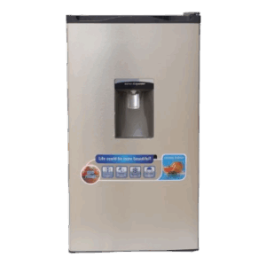 Buy it from tophomeappliances.ug ,The fridge also includes a freezer compartment for frozen goods, making it a versatile addition to your home or office.