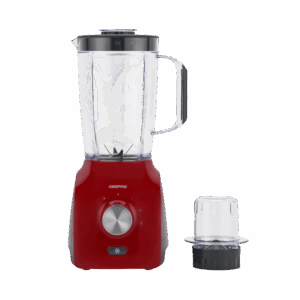 Geepas GSB5485 600W 2 in 1 Blender Key Features: 1. 400W POWERFUL COPPER MOTOR, OVERHEAT PROTECTION – The 400W power of this 2-in-1 blender allows you to cope with hard fruits & vegetables, ideal for creating quick, easy, nutritious drinks and smoothies on the go – simply load, blend and go! 2. 1.5 L TRANSPARENT JAR CAPACITY, COFFEE JAR 100 GM – With a jar this big you blend huge amounts of fruits, vegetables, coffee, nuts & even ice. It helps to save time on cutting fruits or vegetables & instantly get a class of tasty & healthy juice within a few seconds. And mean while grinding you have look at the processing your juice with transparent jars. 3. 2 SPEED CONTROL WITH PULSE – Keep control over your blending and juicing creations with 2 speed control functions whip, puree, crumb & chop. And with “Pulse” function grind the ice to the smallest grains & gives option to use full blade speed in bursts to blend hard chunky ingredients quicker. 4. DOUBLE STAINLESS STEEL CUTTING BLADE – With these long span blades made of stainless steel, you can cut all kinds of fruits and vegetables. 5. 2 YEARS OF MANUFACTURER WARRNTY. 6. LARGE SUCKERS, COMPACT DESIGN – Use the grinder comfortably no need to hold it as it firmly sticks to the floor prevents the movement with the powerful suckers at below