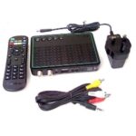 High quality image Uses HDMI for quality imagePacked with remote , adaptor, batteries,decorder 
