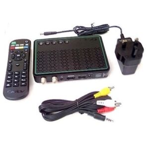 High quality image Uses HDMI for quality imagePacked with remote , adaptor, batteries,decorder 
