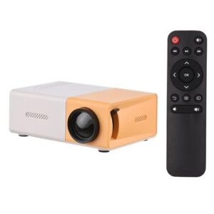 A great choice for you to enjoy the movie at home. This mini LED projector is suitable for home use and travel use with your family and friends. You will have a good time!