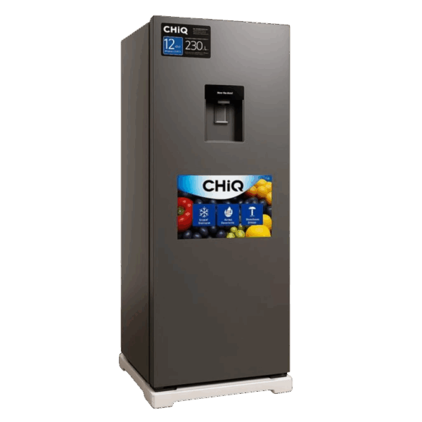 Key Features Capacity Gross: 230L Perfect go to fridge for ready to eat meals. Adjustable:  Easy to remove or adjust shelves. Rated Voltage: 220-240V Rated Frequency: 50Hz Rated Current: 0.45A WATER ISPENSER