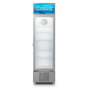 The Hisense FL-37FC is a spacious and stylish showcase refrigerator designed to provide optimal cooling and storage solutions for both residential and commercial use. With its generous capacity and advanced cooling technology, this refrigerator ensures that your food and beverages remain fresh and easily accessible.
