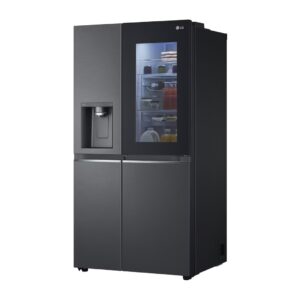 LG Fridge 635Ltrs Net Side by Side Fridge GC-X257CQES Matte Black