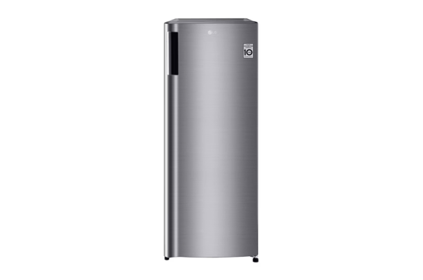 LG Fridge 194Ltrs Single Door Fridge GN-Y331SLBB KEY FEATURES: 199 Ltrs Single Door Refrigerator Larger Capacity with Same Exterior Size Smart Inverter Compressor (10Yrs Compressor Warranty) Moist Balance Crisper™ Big Vegetable Box Semi Auto Defrost