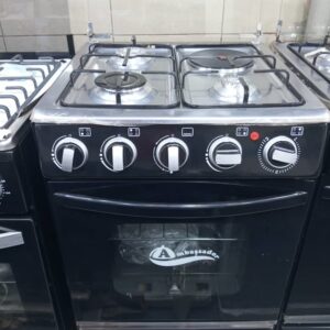 Ambasador free standing cooker stainless steel