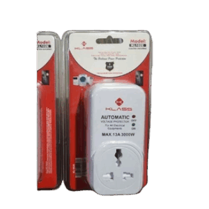 KEY FEATURES Protects against voltage fluctuations, under voltage, power-back surge and spikes Protects your fridge, freezers, coolers, chillers Automatically disconnects power when it is bad and reconnects after 90 seconds when it is good Eliminates the need to switch off appliances when the electricity fails Prevents motor/compressor burn out Highly recommended Light indicators “Off, Wait, On”
