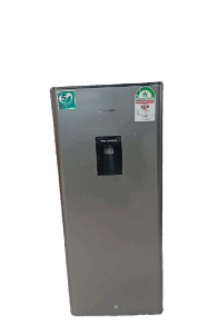 Hisense 229-liter Fridge 229-liter gross capacity Independent Freezer – 21 liters Cool Fresh Room Adjustable Spill-proof Shelves Larger Rack Big Vegetable box Water dispenser Semi-automatic Defrosting Colorful Panel 3-year warranty