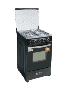 SPJ 50x50cm 3 Gas Burner + 1 Electric Plate Cooker With Gas Oven