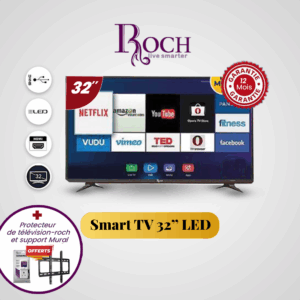 ROCH 32″ Smart TV + Android RH-LE32DSA-C | 2 years Warranty