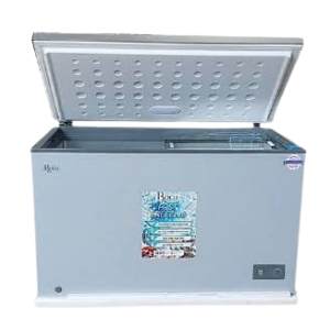 The built-in light ensures easy visibility, making it easy to locate your food even in low light conditions. The removable storage basket provides additional